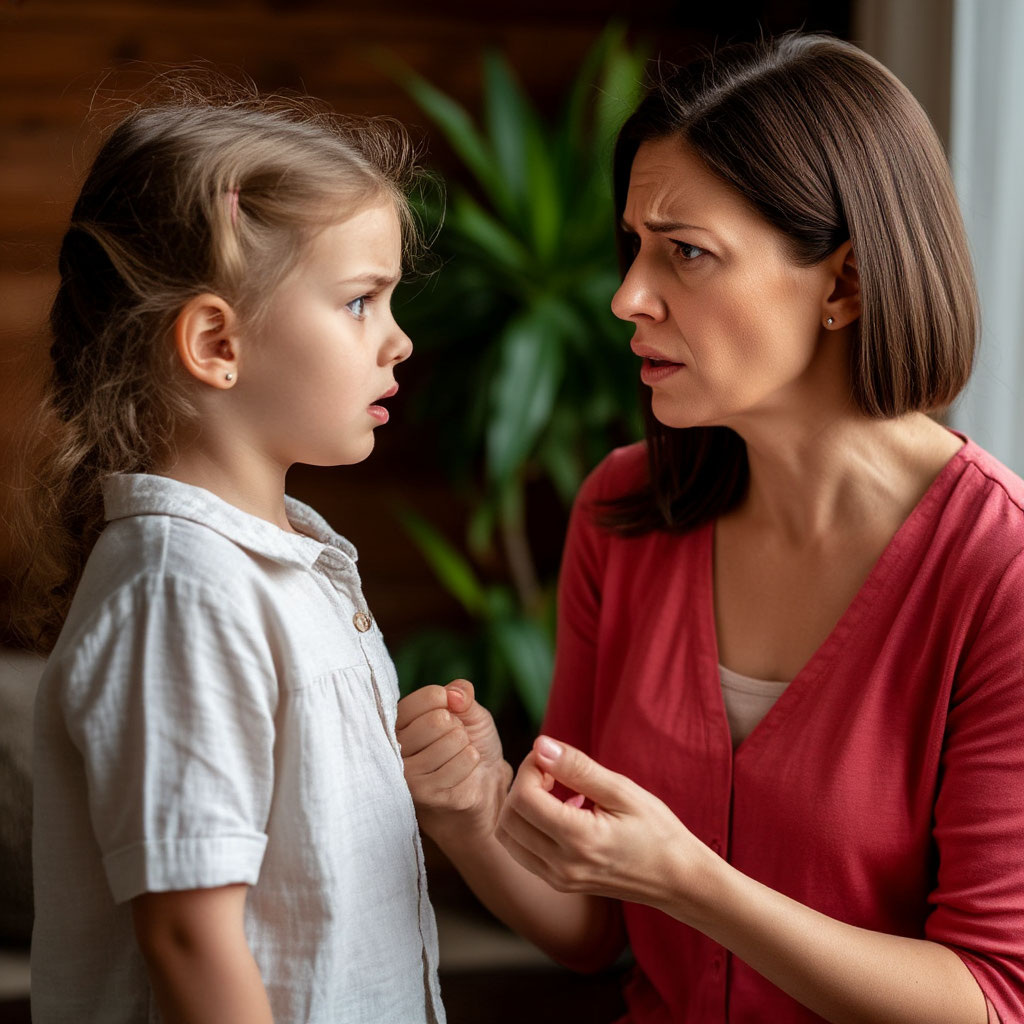 Не позволяйте ребенку втянуть вас в спор