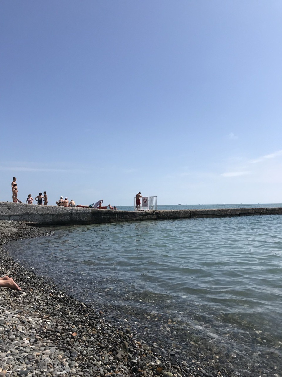 Понятно, что на фото другое море)