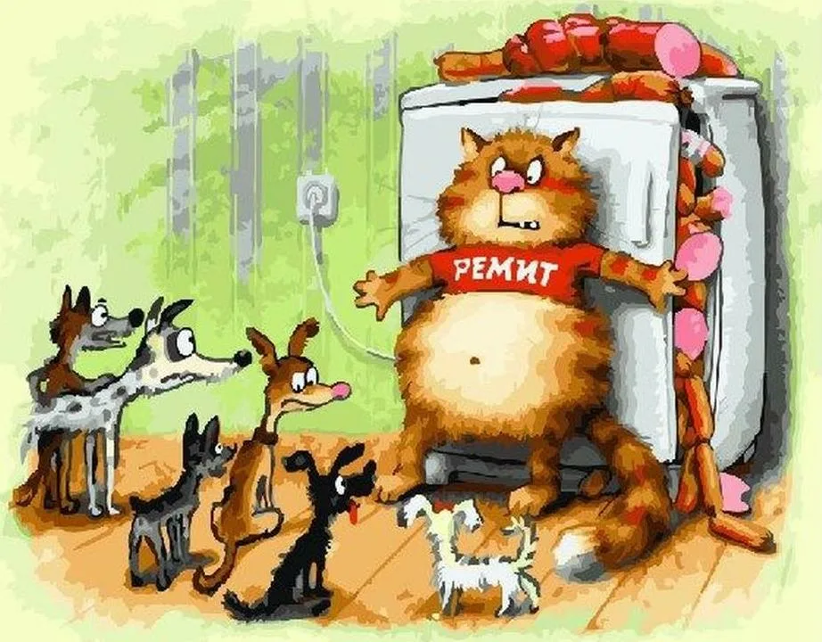 очаровательные коты Рины Зенюк
