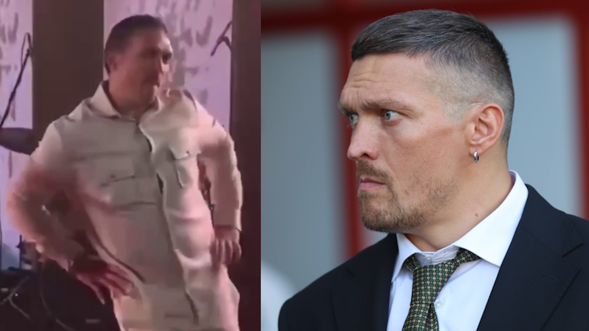    Усик оказался в скандальной ситуации. Фото: GLOBAL LOOK PRESS/скриншот видео