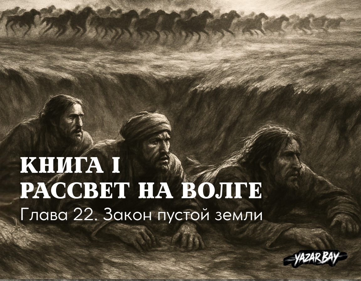 Изможденные жаждой и погоней, воины Айдара на грани гибели в степи, когда на горизонте появляется их единственный и смертельно опасный шанс на спасение. ©Язар Бай