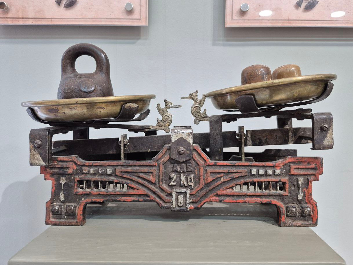 Весы-уточки системы Беренже из музея русской предприимчивости в селе Вятском