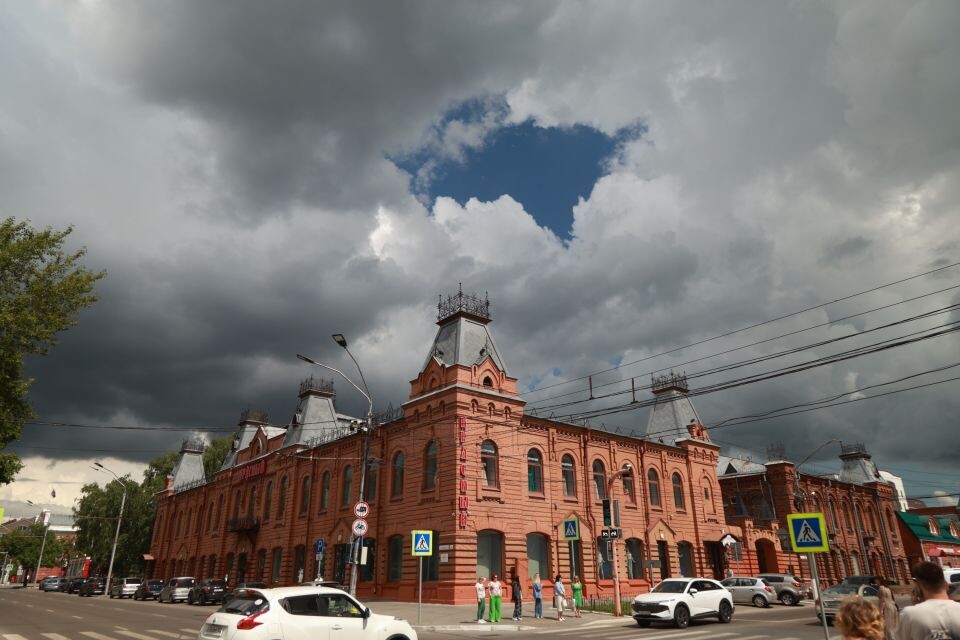    Тучи в Барнауле. Источник: Олег Укладов