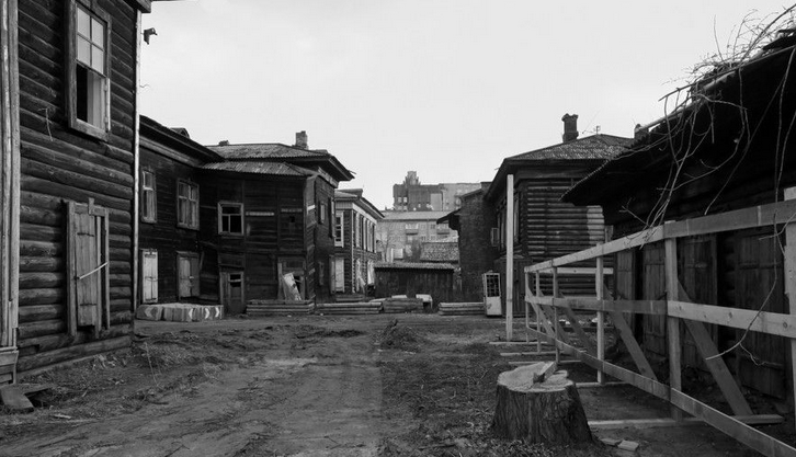 Так это место выглядело до начала реставрации.