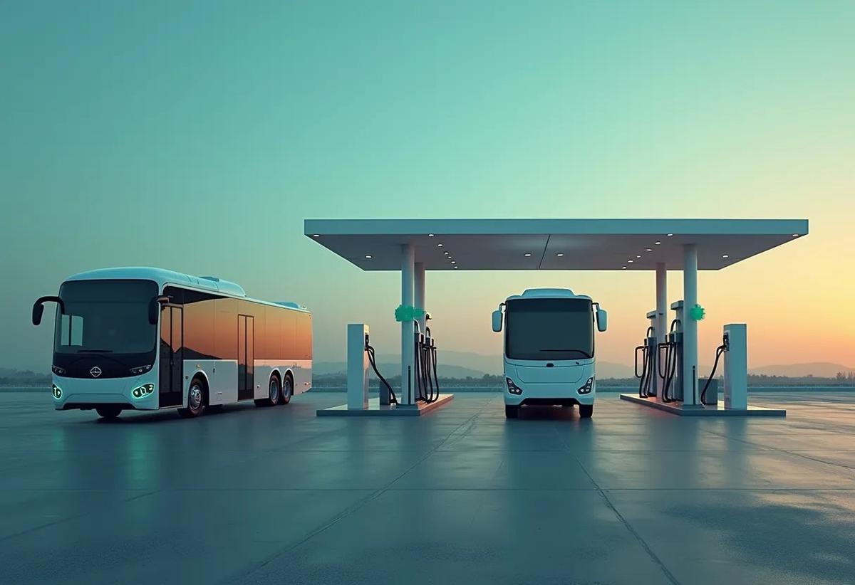 Водородный транспорт уже выходит на дороги.