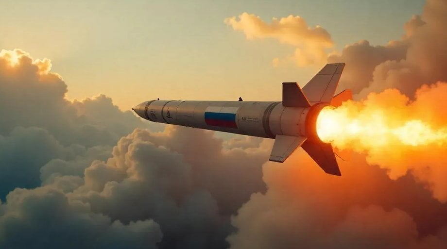   ИИ-иллюстрация ракеты «Орешник»