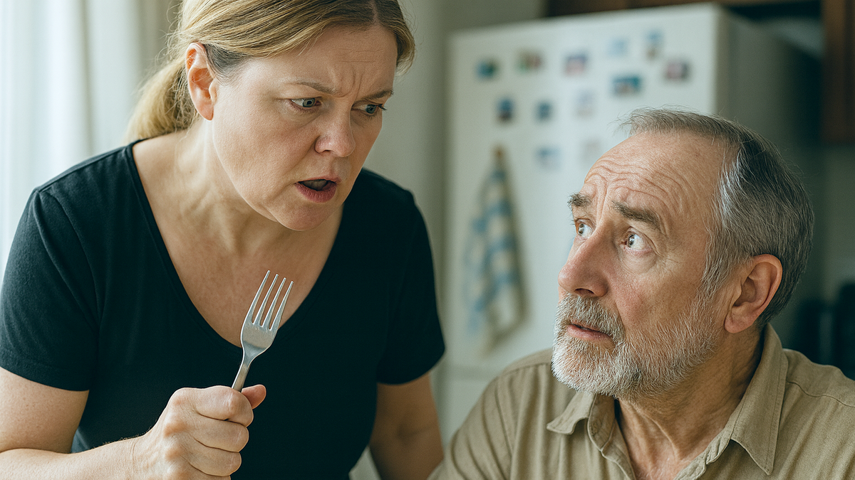 Подняла вилку за мужем и впервые высказала всю правду о браке