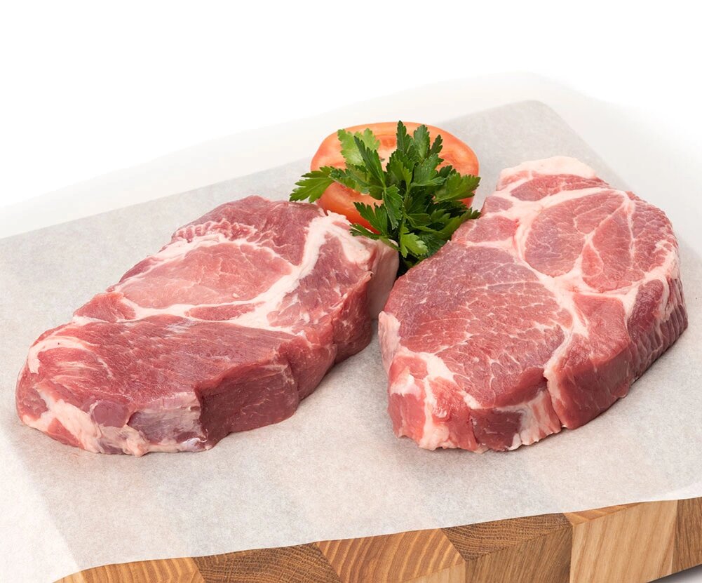 Стейк из свиной шейки - 976 ₽ за 1 кг