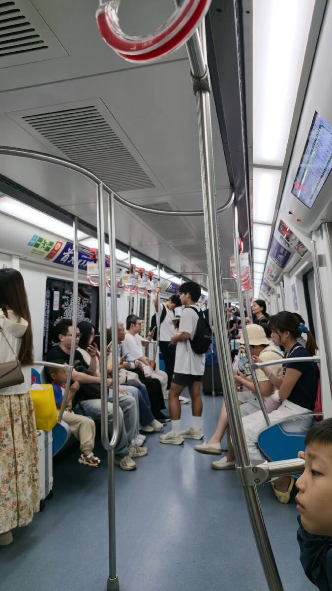 Метро в Баодин. Китай. Фото из личного архива 