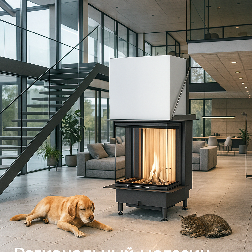    Камин Brunner Panorama-Kamin 57/40/60/40: как создать уют и стиль в вашем доме без лишних затрат Kamin