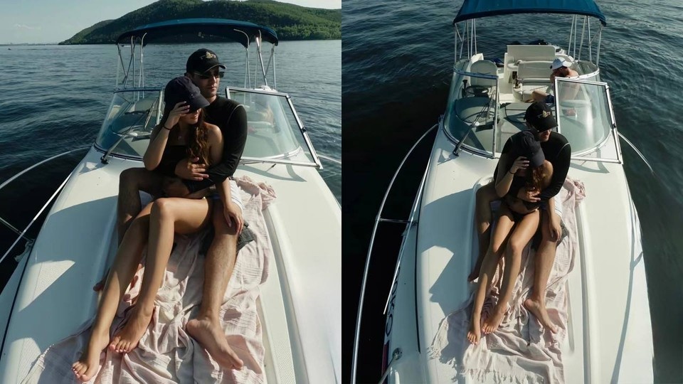    Олег Шепс приехал летом на свою малую родину вместе с возлюбленной / Фото: соцсети Полины Еременко