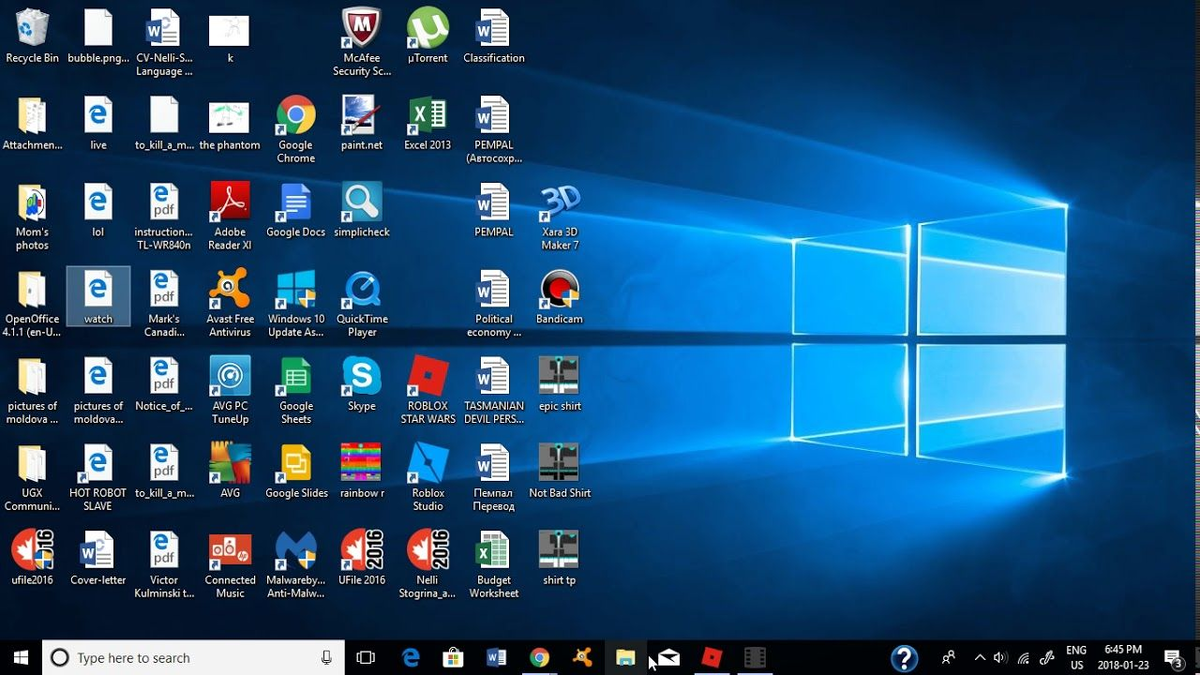 Что такое рабочий стол и ярлыки (Windows и macOS)