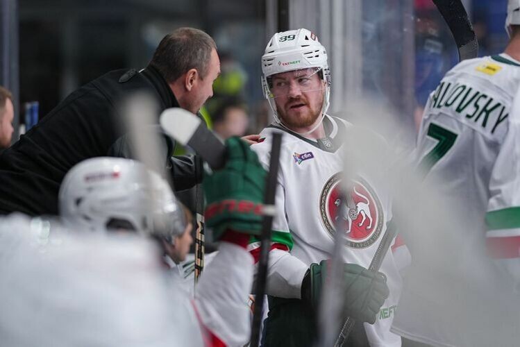    «Ак Барс» обыграл «Нефтехимик» со счётом 5:3 в товарищеском матче.   
Фото: ak-bars.ru