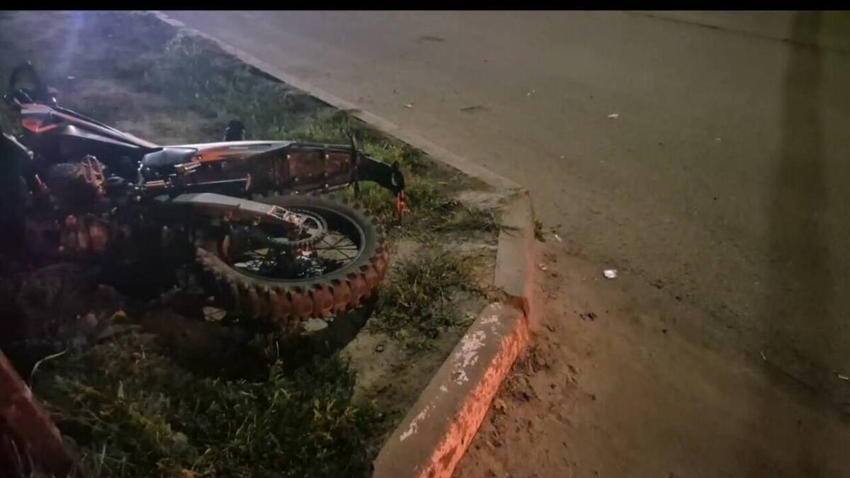    Несовершеннолетний мотоциклист пострадал в ДТП в Курске