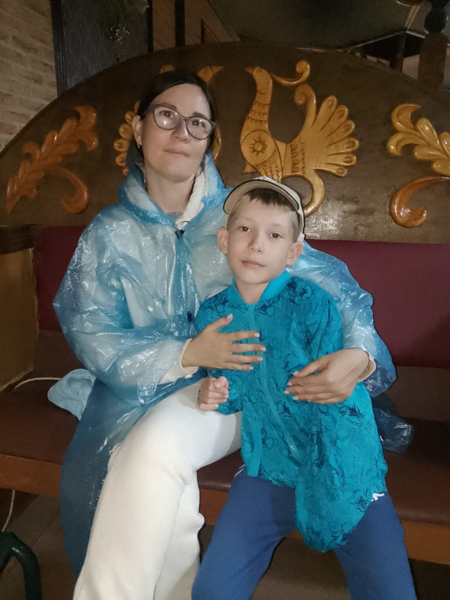 С Максимом в лагере