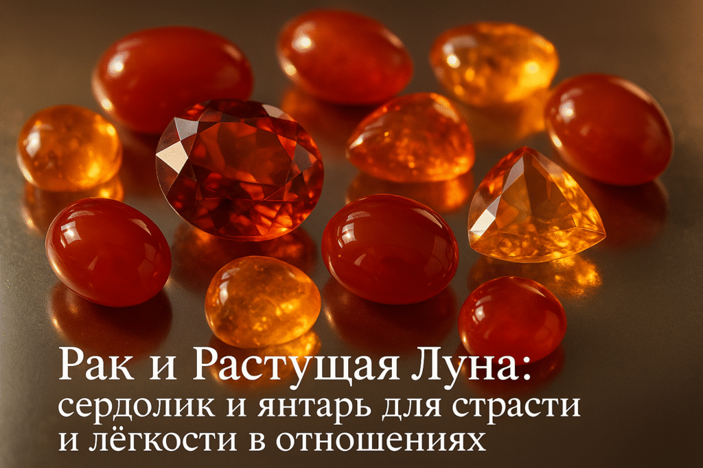    рак_растущая_луна_сердолик_янтарь_страсть_отношения Гороскоп Голосом