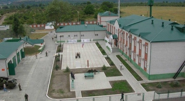 Типичная российская пограничная застава, построенная по ФЦП "Государственная граница Российской Федерации (2003-2010 годы)"