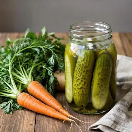   Соленья с ботвой моркови Мария Казённова