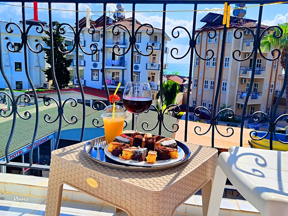 презент в день заезда от управляющего отелем Saygili beach hotel, г. Сиде, Турция