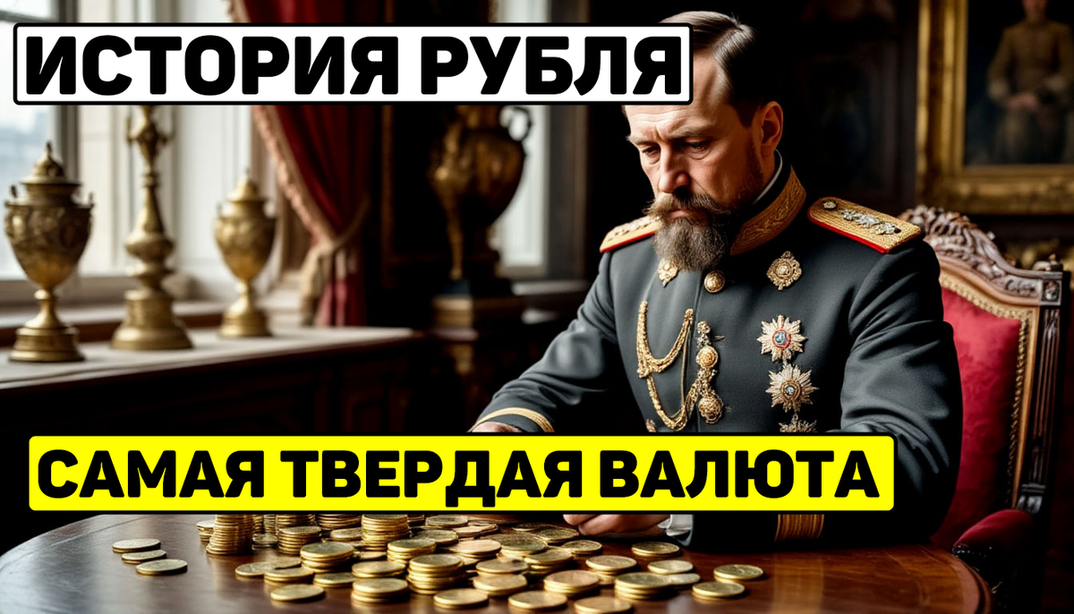 Царский золотой рубль был одной из самых твердых валют мира, его обеспечивало золото.