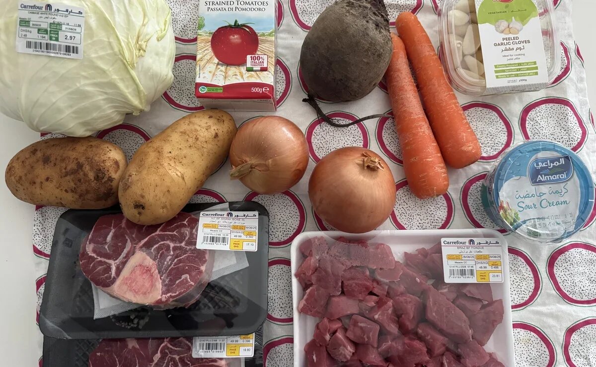    Индекс борща: сколько стоит сварить борщ в Дубае