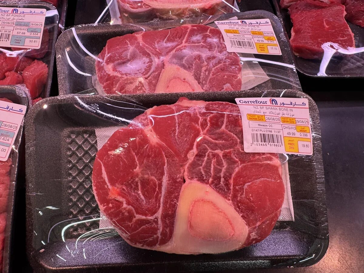    Говядина в Дубае продается обычно австралийская, бразильская, новозеландская. Самая дешевая - пакистанская. Фото: АТОР