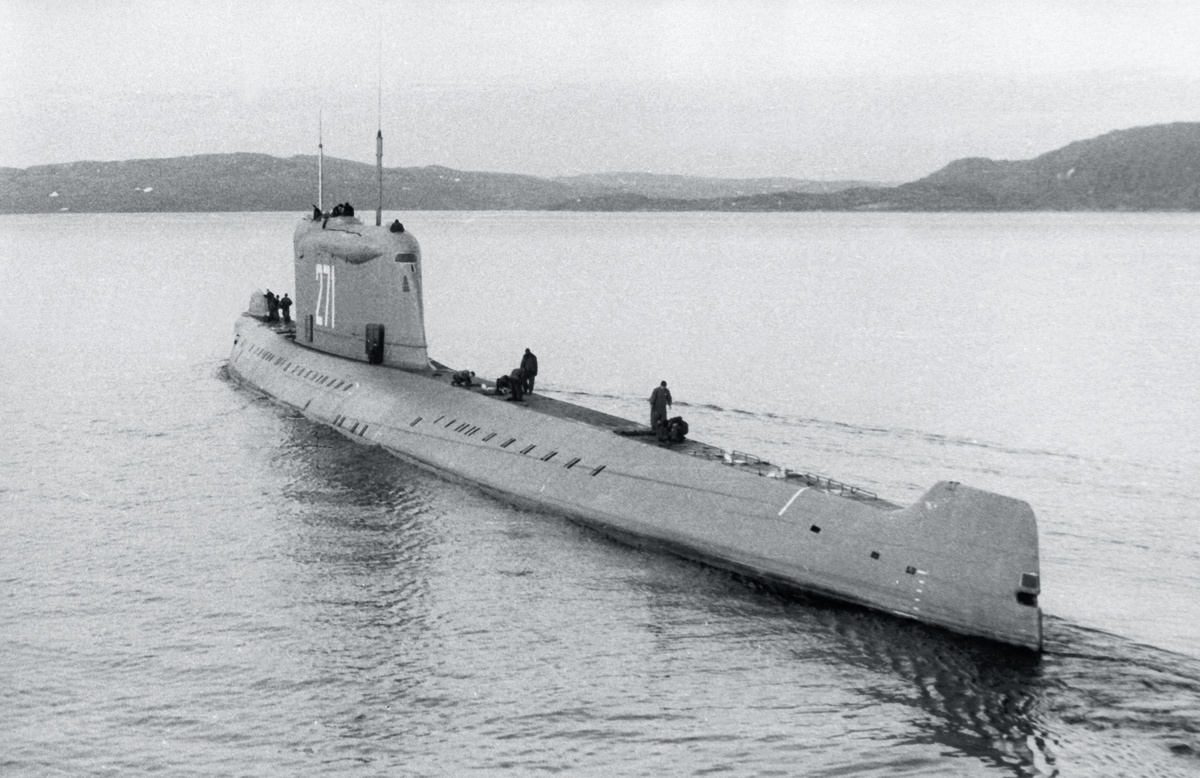 К-19 в 1961 году. k19.ru