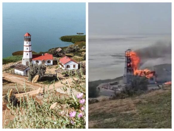    Маяк в хуторе Мержаново / t.me/oxyland_club, соцсети