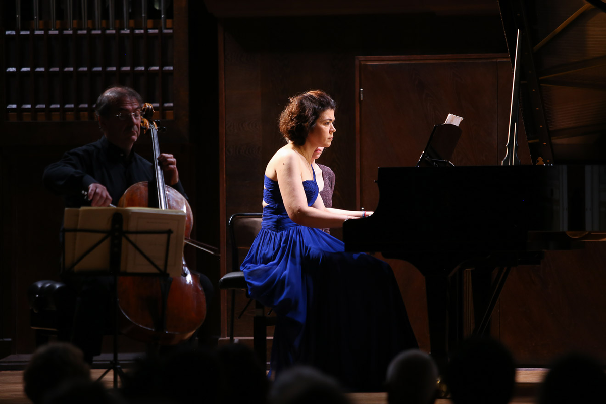 Екатерина Сканави на сцене