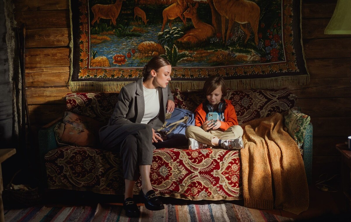 Кадр из фильма "На деревню дедушке".