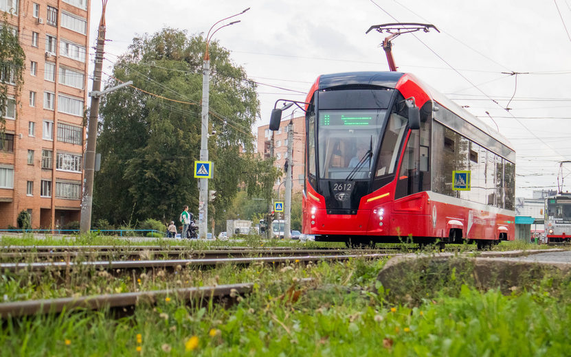    Трамваи не идут до Московской и Огнеупорной в Ижевске