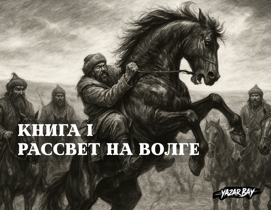 Булгарский воин Айдар, чтобы спасти свой отряд от гибели в степи, принимает смертельный вызов от диких кочевников-печенегов. ©Язар Бай