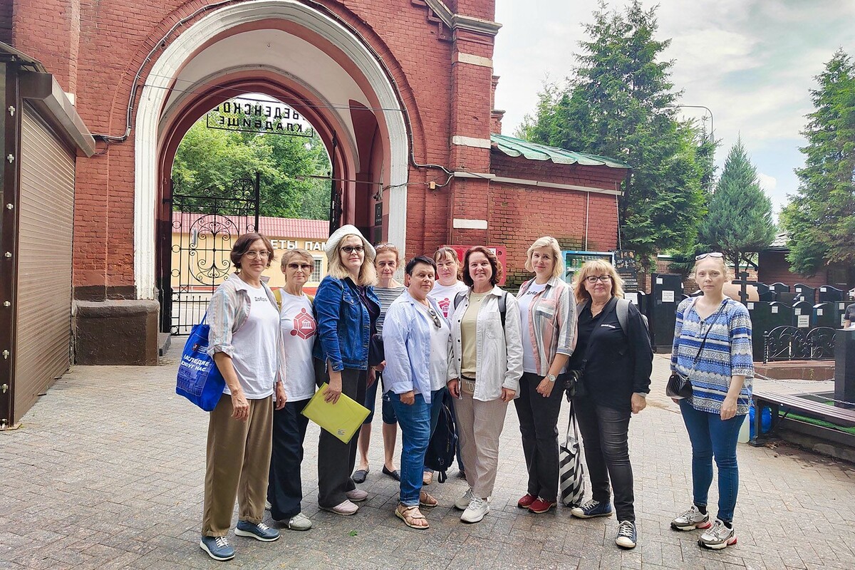    Волонтерский корпус Мосгорнаследия подвел итоги за лето