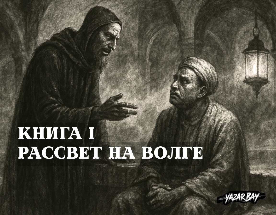 В зловещей тишине заброшенной бани перепуганный визирь и фанатичный жрец заключают предательский союз, чтобы саботировать оборону своей столицы изнутри. ©Язар Бай