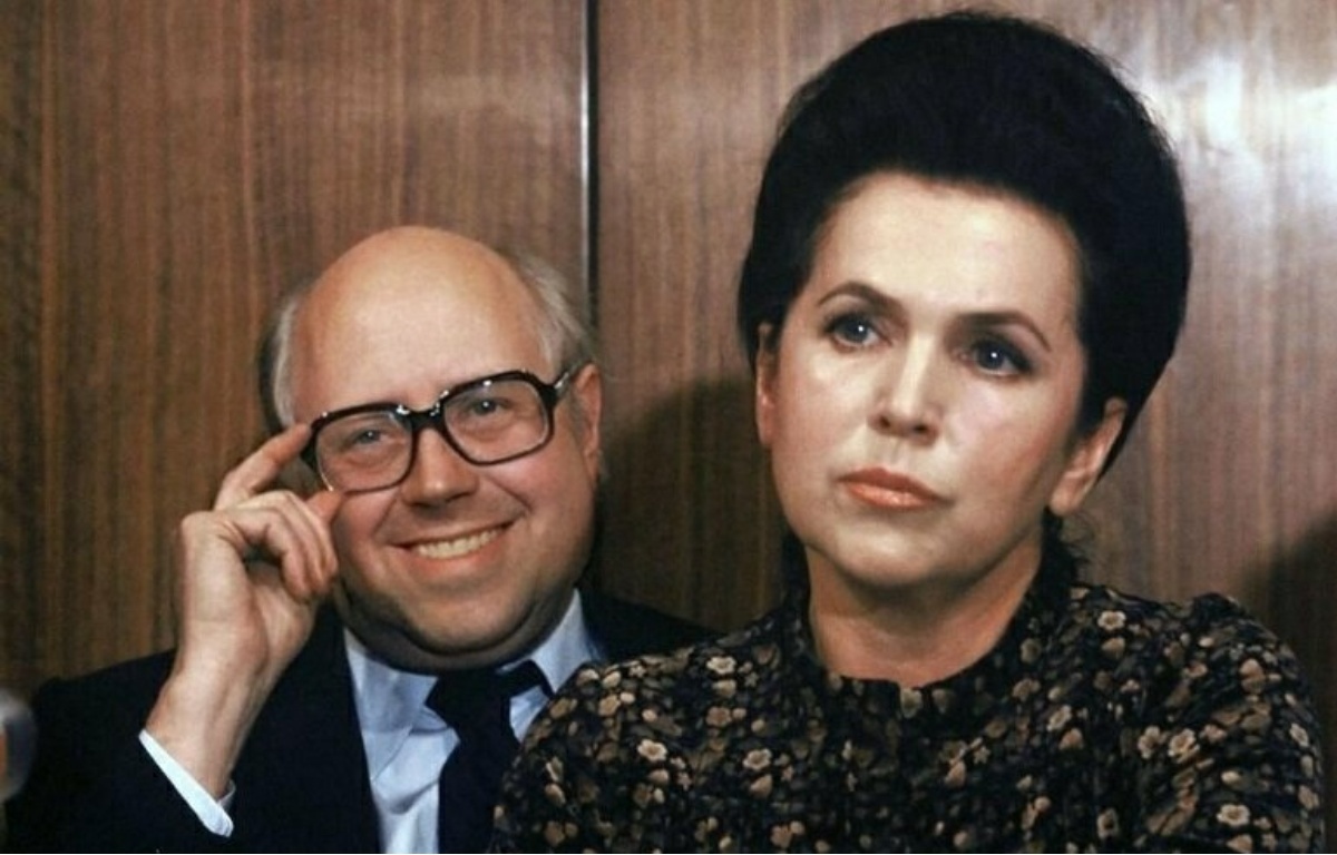 В. Ростропович и Г. Вишневская