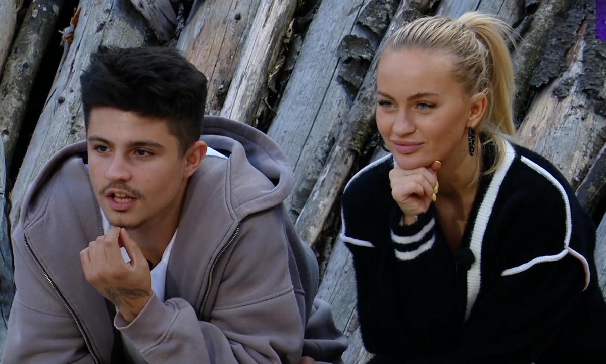 Никита Гуранда и Элина Рахимова (фото из эфира на «Okko»)