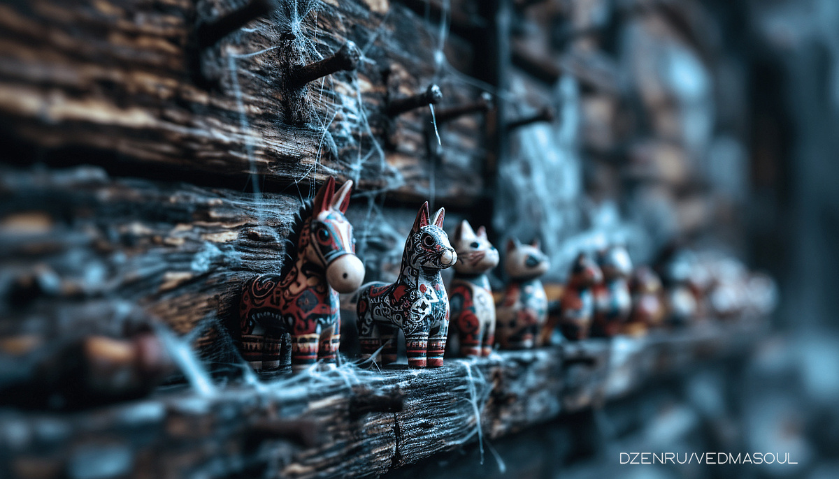 Авторское изображение @vedmasoul. Cгенерировано ИИ. Чистка от порчи, снятие сглаза