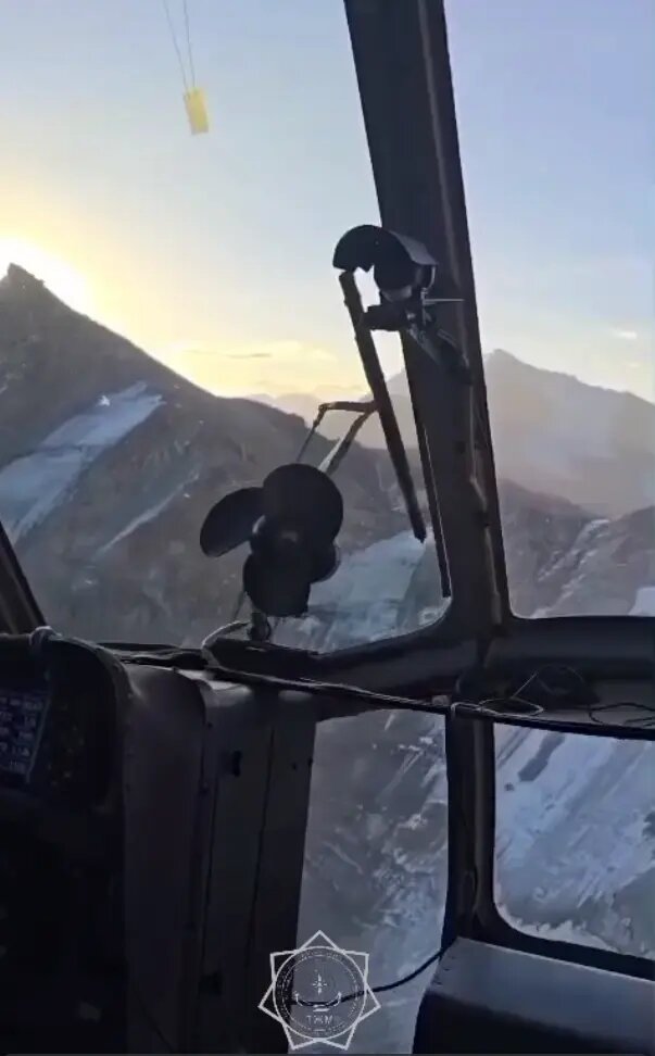    Фото: скриншот видео из telegram-канала МЧС Казахстана «112 KZ»