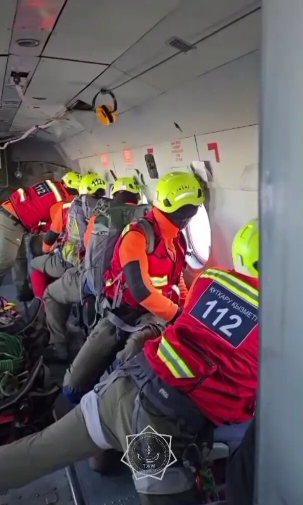    Фото: скриншот видео из telegram-канала МЧС Казахстана «112 KZ»