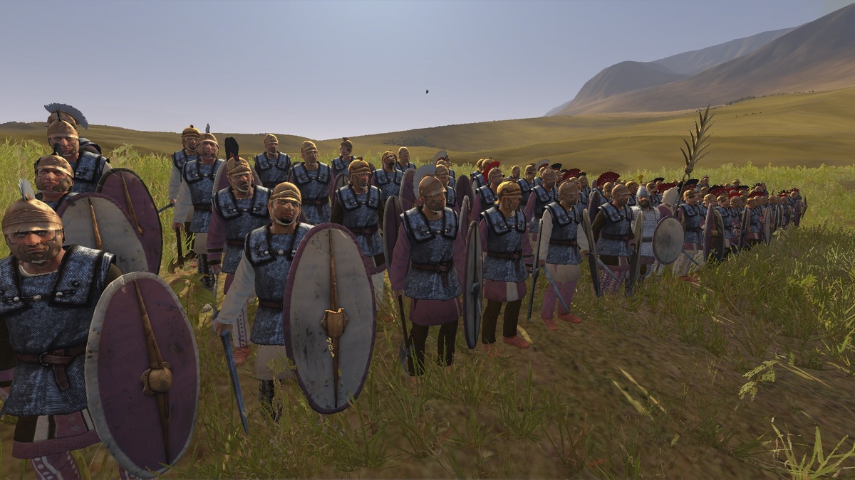 "Знаменитые" парфянские мечники - противники легионеров