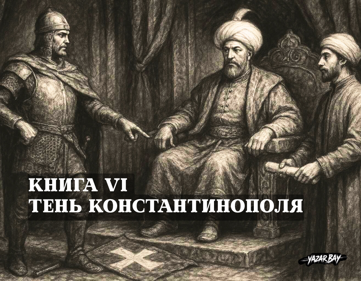 Два шехзаде, Орхан и Алаэддин, возвращаются с победой и докладывают о своих успехах своему отцу, Осман-султану. ©Язар Бай