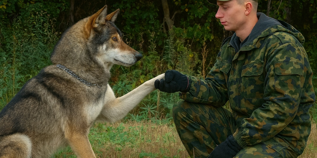 Пермский волкособ: Лучше немецкой овчарки в 10 раз! Эксперимент МВД по скрещиванию волка и собаки