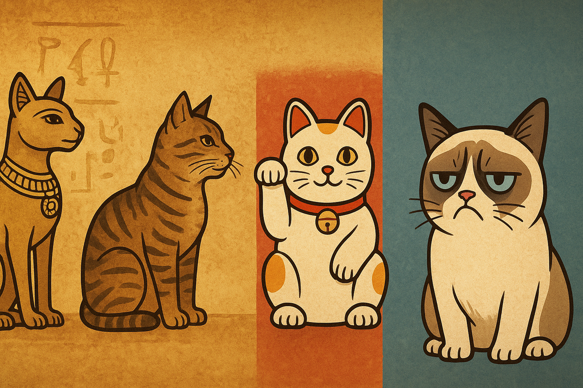 Как кошки прошли путь длиной в 4000 лет