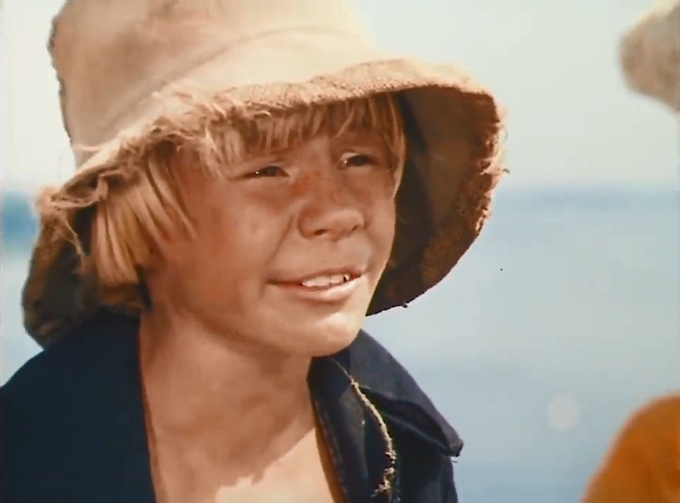 Гекльберри Финн в исполнении юного Владислава Галкина