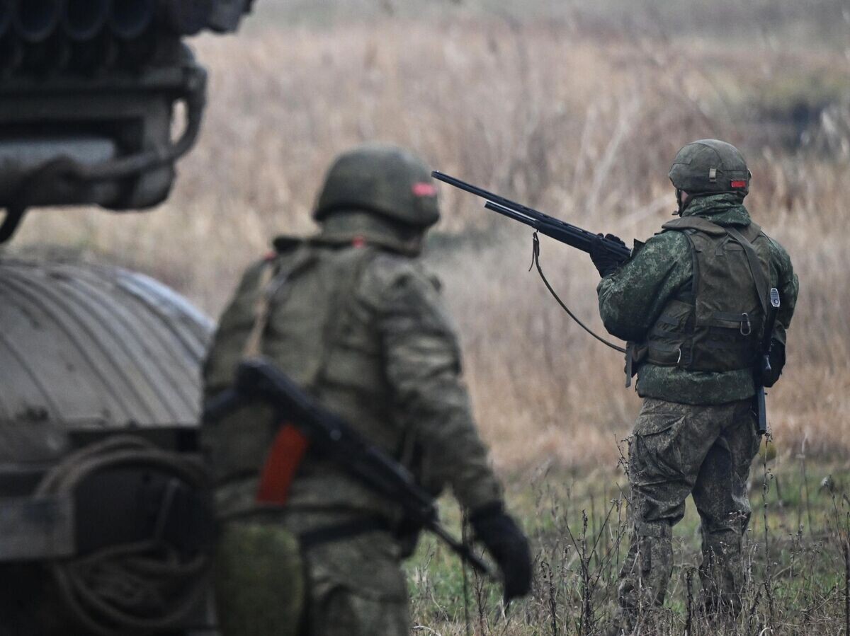    Военнослужащий Вооруженных сил РФ в зоне СВО© РИА Новости / Станислав Красильников