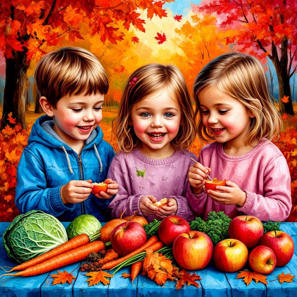 Осень - время безумно полезных овощей, фруктов и ягод