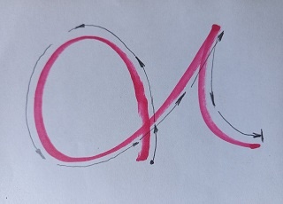 Линия Автографа. Работа автора