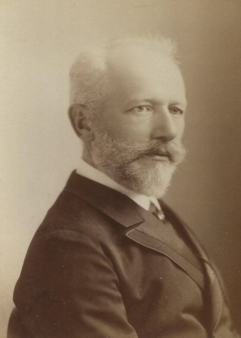 Фотопортрет Чайковского, 1891 год.