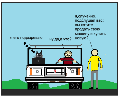 Кошкам все новые люди всегда не нравятся