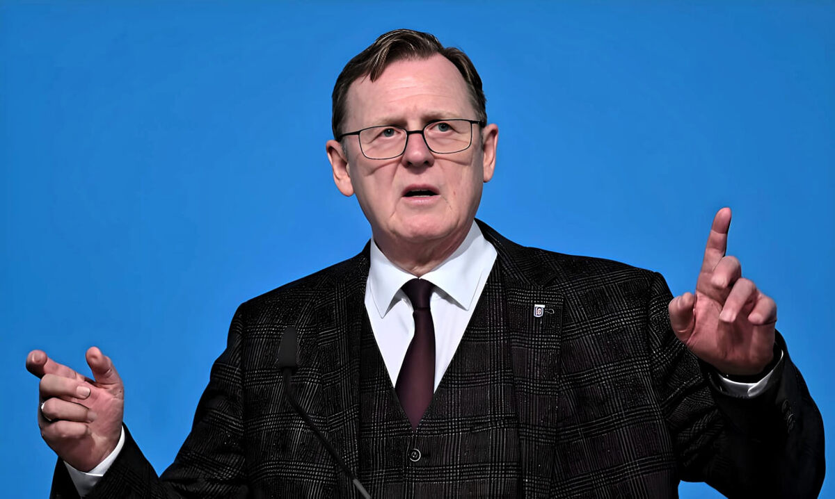 Вице-президент Бундестага и бывший премьер-министр Тюрингии Бодо Рамелов